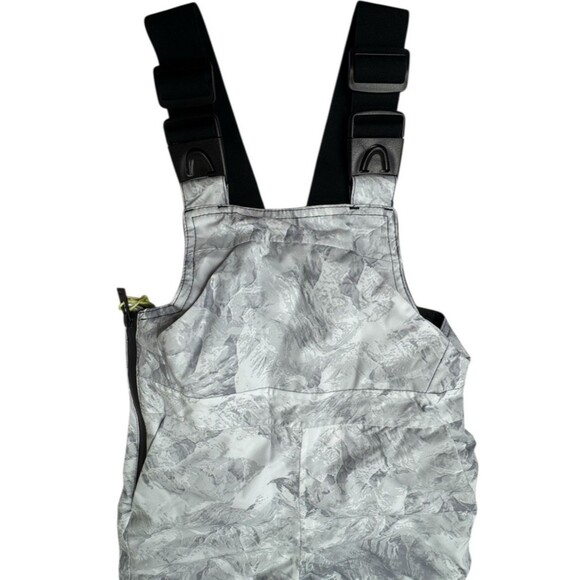 All in Motion Unisex Kids Snow Bib Pants Overalls Gray X-Small 4-5 Winter New - Picture 9 of 9